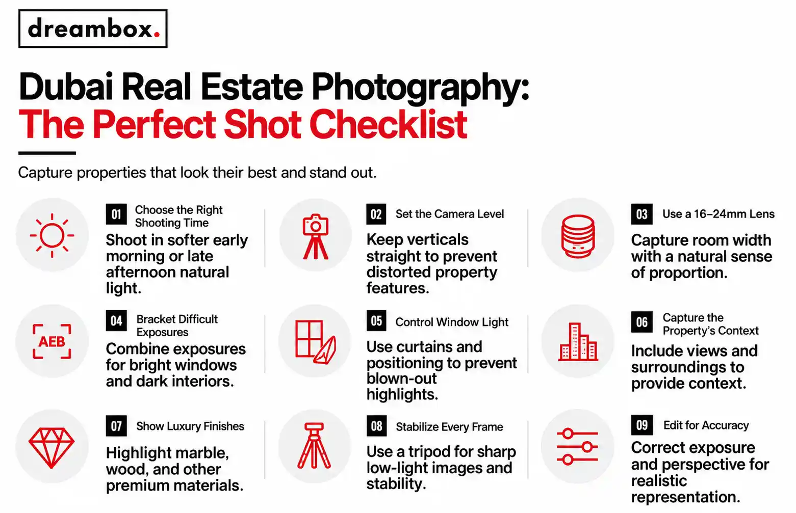 Leverage Dubai’s Natural Light