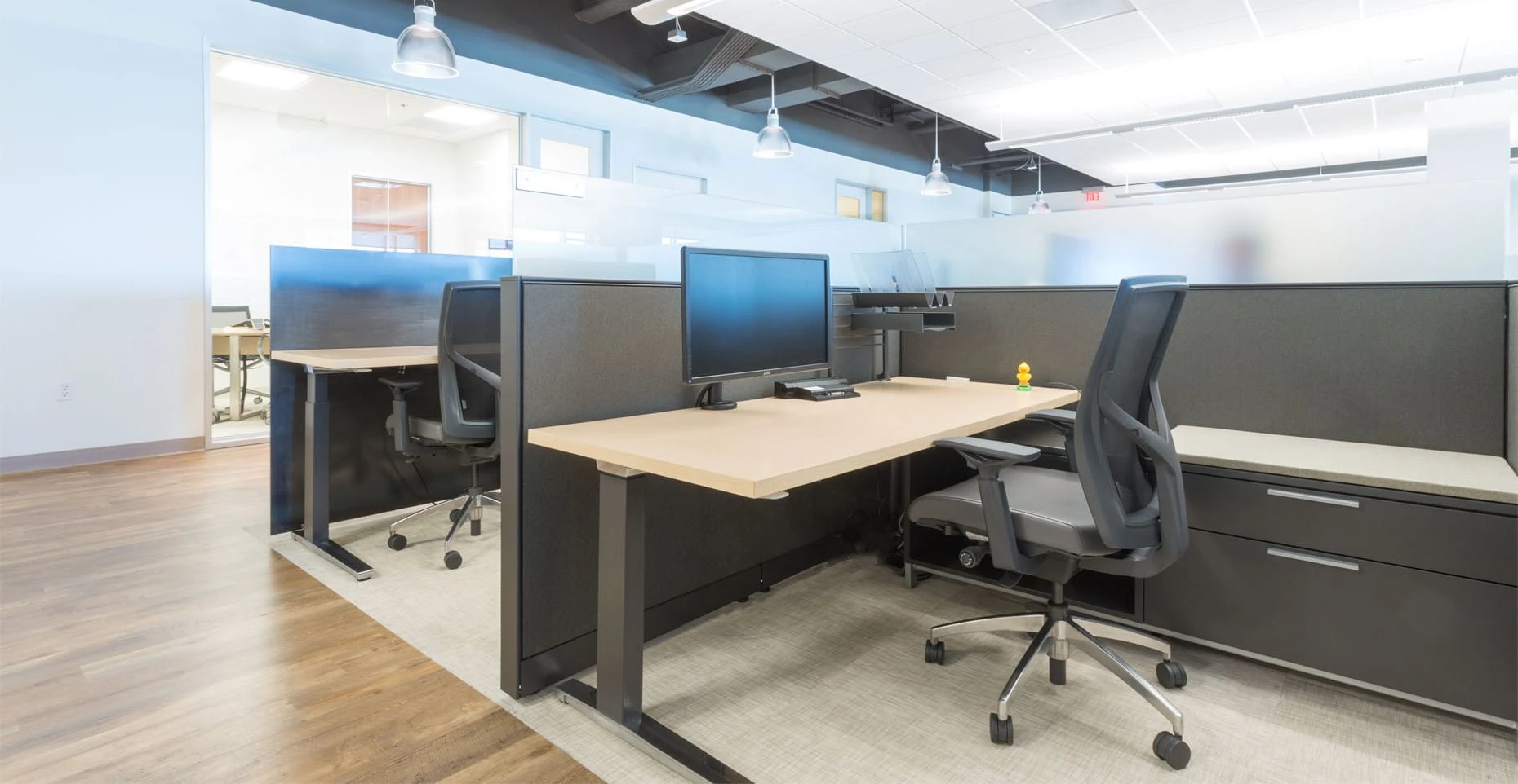 Interior design and office furniture at Aduro by Interior Motions. Photographed by Scott R. Kline